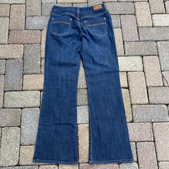 Eddie Bauer Classic Dark Wash Jeans Size 4 - Picture 3 of 10